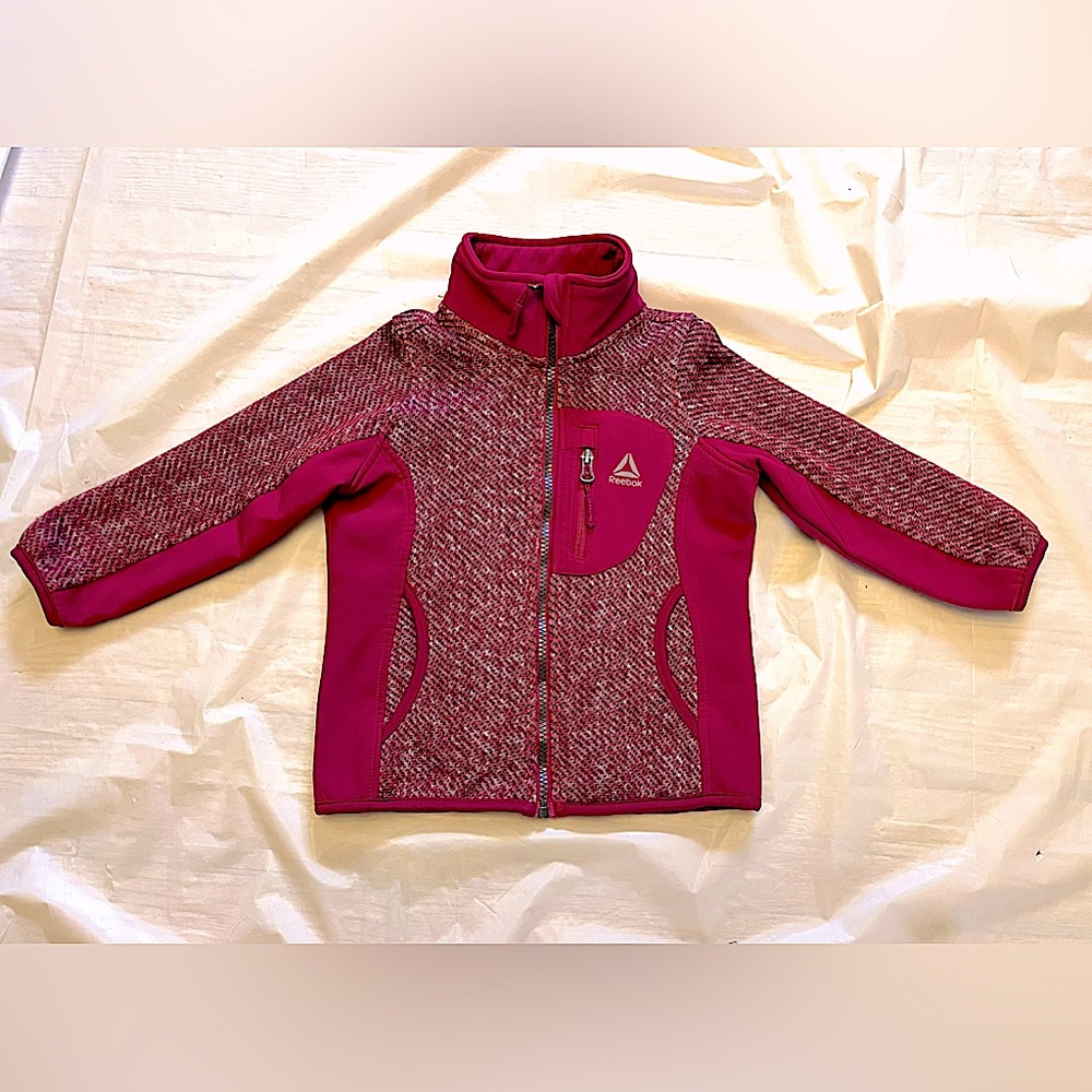 Girls Reebok full zip jacket/ 3T